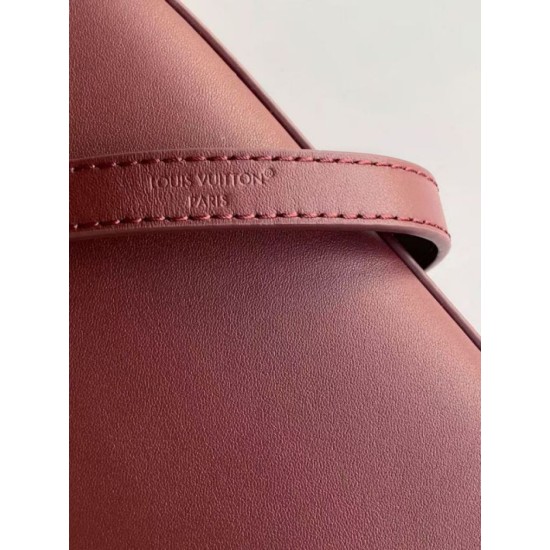 Replica Borsa Louis Vuitton Pochette LV Bloom M25650 Borgogna Falsa Online Replica Borsa Louis Vuitton Pochette LV Bloom M25650 Borgogna Imitazione Fake