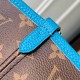 Replica Borsa a tracolla LV Monogram Inside Out Neverfull MM M13753 Blu Falsa Online Replica Borsa a tracolla LV Monogram Inside Out Neverfull MM M13753 Blu Imitazione Fake