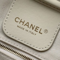 Replica di alta qualità Borsa Chanel 26S Maxi Bowling AS6211 scamosciata di vitello blu scuro Imitazione