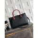 Replica di alta qualità Borsa tote Chanel Cerf Executive piccola/grande nera Imitazione