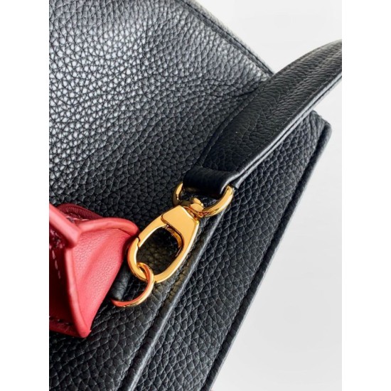 Replica di alta qualità Borsa tote Chanel Cerf Executive piccola/grande nera Imitazione