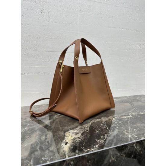 Replica di alta qualità Borsa Celine Small Cube Marrone Imitazione