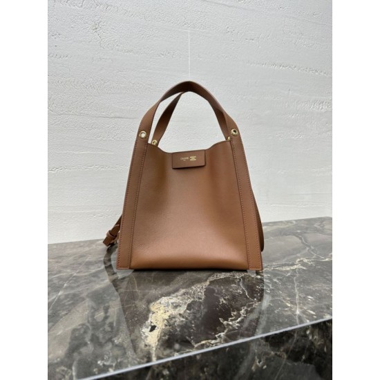 Replica di alta qualità Borsa Celine Small Cube Marrone Imitazione