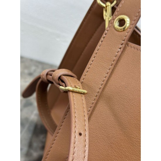 Replica di alta qualità Borsa Celine Small Cube Marrone Imitazione