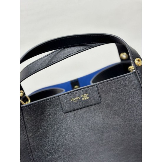 Replica di alta qualità Borsa Celine Small Cube nera Imitazione