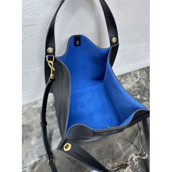 Replica di alta qualità Borsa Celine Small Cube nera Imitazione
