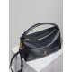 Replica di alta qualità Borsa a mano morbida YSL Saint Laurent Camera nera Imitazione