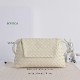 Replica di alta qualità Borsa a tracolla Bottega Veneta Giorno Intrecciato Bianco Imitazione