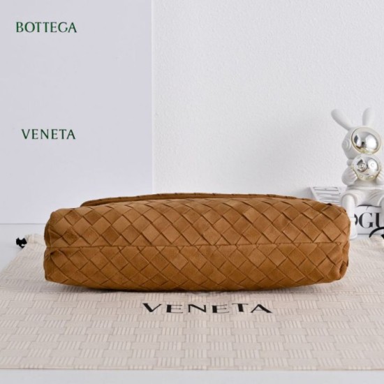 Replica 1:1 Bottega Veneta Dustbag Giorno Borsa velluto intrecciato Marrone Falsa Online Replica di alta qualità Bottega Veneta Dustbag Giorno Borsa velluto intrecciato Marrone Imitazione
