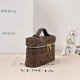 Replica di alta qualità Borse Beauty case Bottega Veneta trucco scamosciata caffè Imitazione