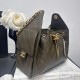 Replica di alta qualità Borsa a tracolla Chanel AS5293 con coulisse Verde Imitazione