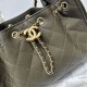 Replica di alta qualità Borsa a tracolla Chanel AS5293 con coulisse Verde Imitazione