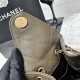 Replica di alta qualità Borsa a tracolla Chanel AS5293 con coulisse Verde Imitazione