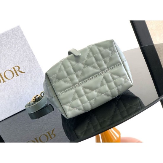 Replica di alta qualità Borsa Tote verticale piccolo Dior Toujours Blu Imitazione