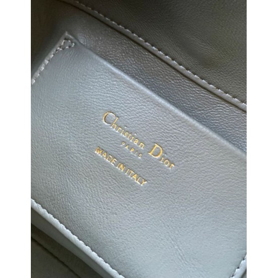 Replica di alta qualità Borsa Tote verticale piccolo Dior Toujours Blu Imitazione
