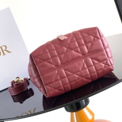Replica di alta qualità Borsa Tote verticale piccolo Dior Toujours Rosso Imitazione