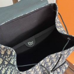 Replica di alta qualità Zaino Dior Heritage Saddle Flap Uomo Imitazione