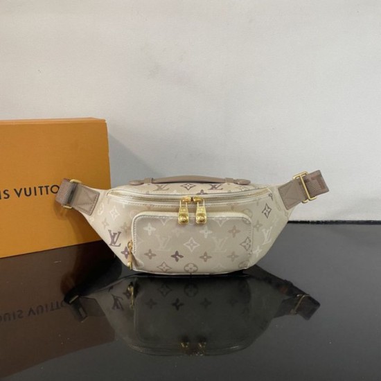 Replica di alta qualità Marsupio Louis Vuitton Rush tela rivestita M29274 Imitazione