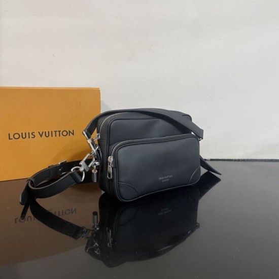 Replica di alta qualità Borsa a tracolla da uomo Louis Vuitton Nil M27999 Nero Imitazione