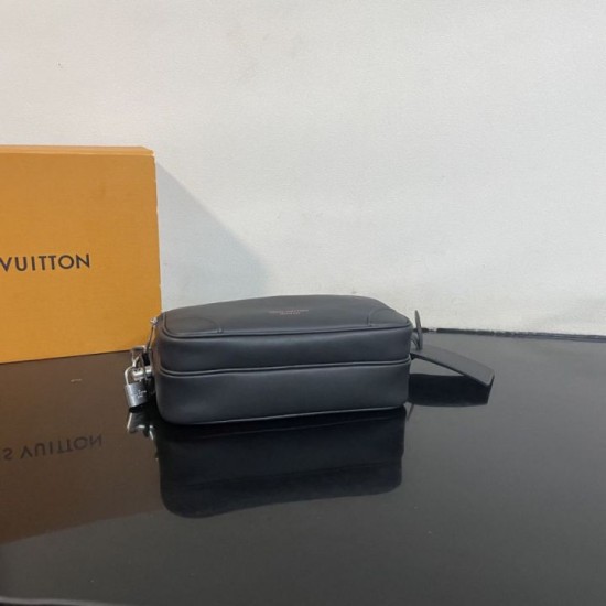 Replica di alta qualità Borsa a tracolla da uomo Louis Vuitton Nil M27999 Nero Imitazione