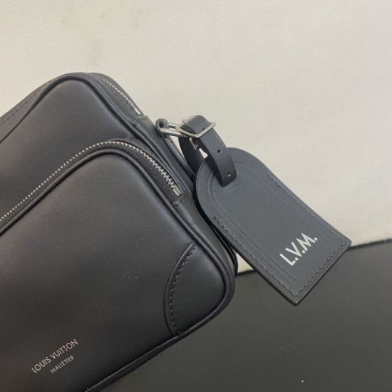 Replica di alta qualità Borsa a tracolla da uomo Louis Vuitton Nil M27999 Nero Imitazione