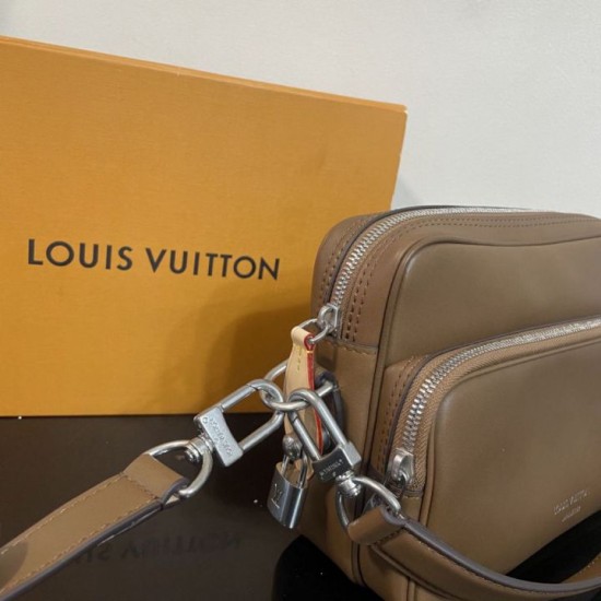 Replica di alta qualità Borsa a tracolla da uomo Louis Vuitton Nil M27999 Marrone Imitazione