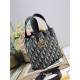 Replica di alta qualità Borsa Dior Denim Jacquard Oblique piccolo Toujours Blu Imitazione
