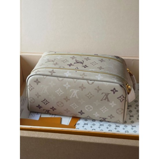 Replica di alta qualità Pochette cosmetica Louis Vuitton con stampa a rilievo M26191 Imitazione