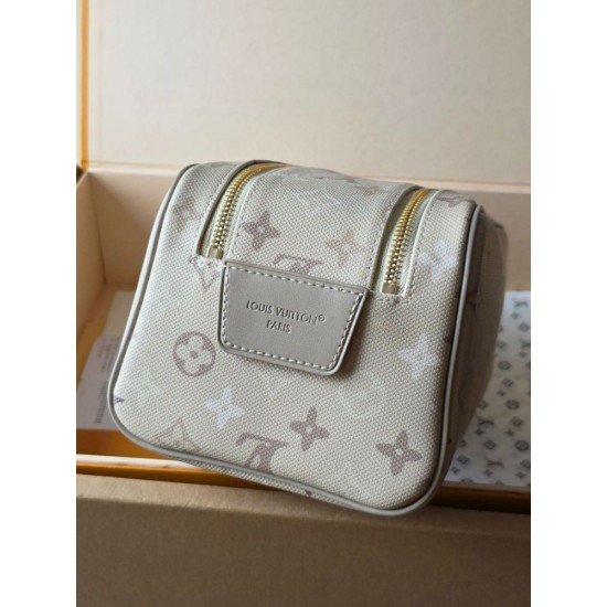 Replica di alta qualità Pochette cosmetica Louis Vuitton con stampa a rilievo M26191 Imitazione