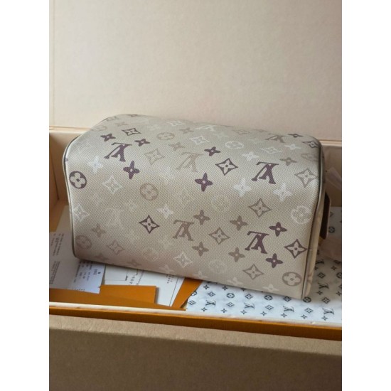 Replica di alta qualità Pochette cosmetica Louis Vuitton con stampa a rilievo M26191 Imitazione