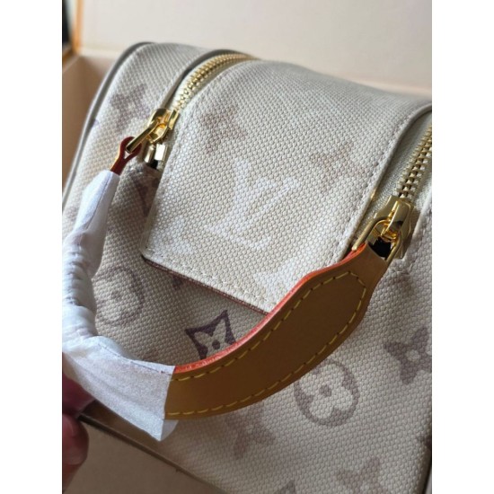 Replica di alta qualità Pochette cosmetica Louis Vuitton con stampa a rilievo M26191 Imitazione