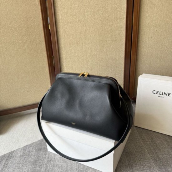 Replica di alta qualità Pochette Celine Doctor Nero Imitazione
