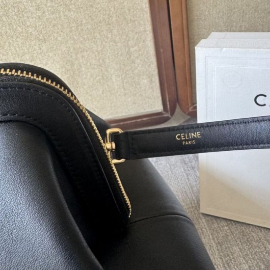 Replica di alta qualità Pochette Celine Doctor Nero Imitazione