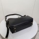 Replica di alta qualità Borsa a tracolla media Balenciaga Le 7 Nero Imitazione