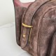 Replica di alta qualità Borsa a tracolla Balenciaga Le 7 scamosciata Marrone Imitazione