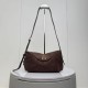 Replica di alta qualità Borsa a tracolla Balenciaga Le 7 scamosciata Marrone Imitazione