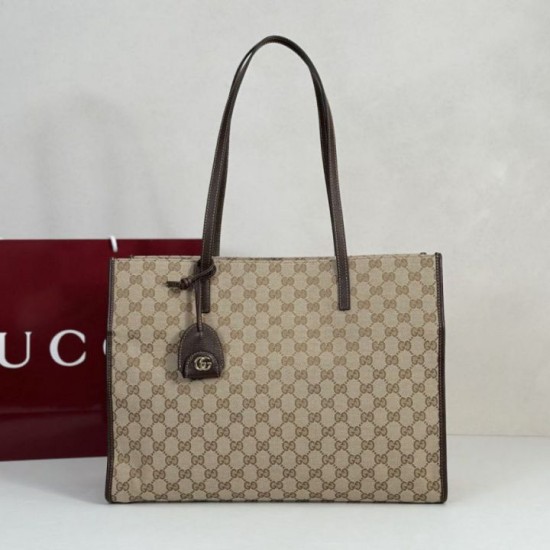 Replica Perfetta Borsa tote grande Gucci 875056 Londra marrone Imitazione