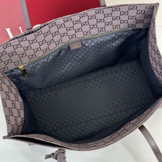 Replica AAA Borsa tote grande Gucci 875056 Londra Caffè Falsa Online Replica Perfetta Borsa tote grande Gucci 875056 Londra Caffè Imitazione