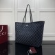 Replica Perfetta Borsa tote grande Gucci 874745 Tribeca Tela blu scuro Imitazione