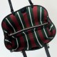 Replica Perfetta Borsa tote grande Gucci 815213 emblema GG e manici superiori Nero Imitazione