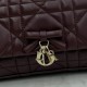 Replica Perfetta Borse Dior My Tender Dior Top Handle Mini Chain Bag Borgogna Imitazione
