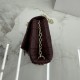 Replica Perfetta Borse Dior My Tender Dior Top Handle Mini Chain Bag Borgogna Imitazione
