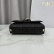 Replica AAA Borsa Dior My Tender Dior Top Handle Mini Chain Bag nera Falsa Online Replica Perfetta Borsa Dior My Tender Dior Top Handle Mini Chain Bag nera Imitazione