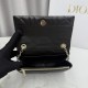 Replica AAA Borsa Dior My Tender Dior Top Handle Mini Chain Bag nera Falsa Online Replica Perfetta Borsa Dior My Tender Dior Top Handle Mini Chain Bag nera Imitazione