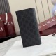 Replica Perfetta Portafoglio lungo Gucci 856563 GG Supreme nero Imitazione