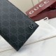 Replica Perfetta Portafoglio lungo Gucci 856563 GG Supreme nero Imitazione