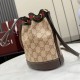 Replica Perfetta Borsa a secchiello Gucci 876060 con tracolla marrone Imitazione