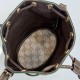 Replica Perfetta Borsa a secchiello Gucci 876060 con tracolla marrone Imitazione