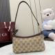 Replica Perfetta Borsa a tracolla piccola Gucci 875847 Gossip marrone Imitazione