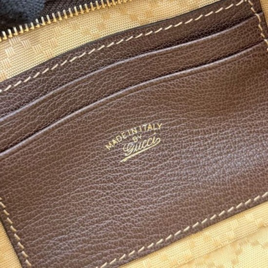 Replica Perfetta Borsa a tracolla piccola Gucci 875847 Gossip marrone Imitazione